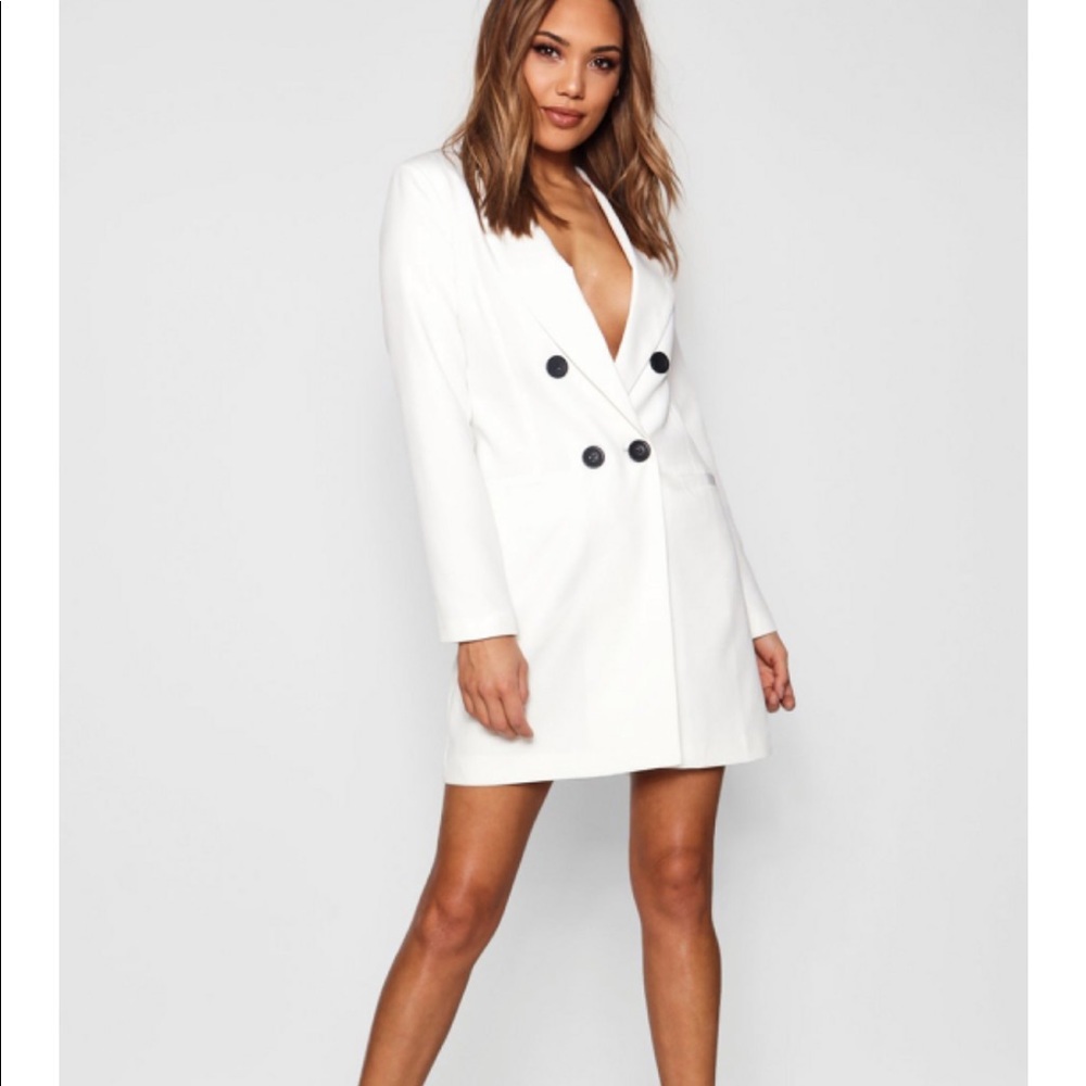 NWT White blazer dress